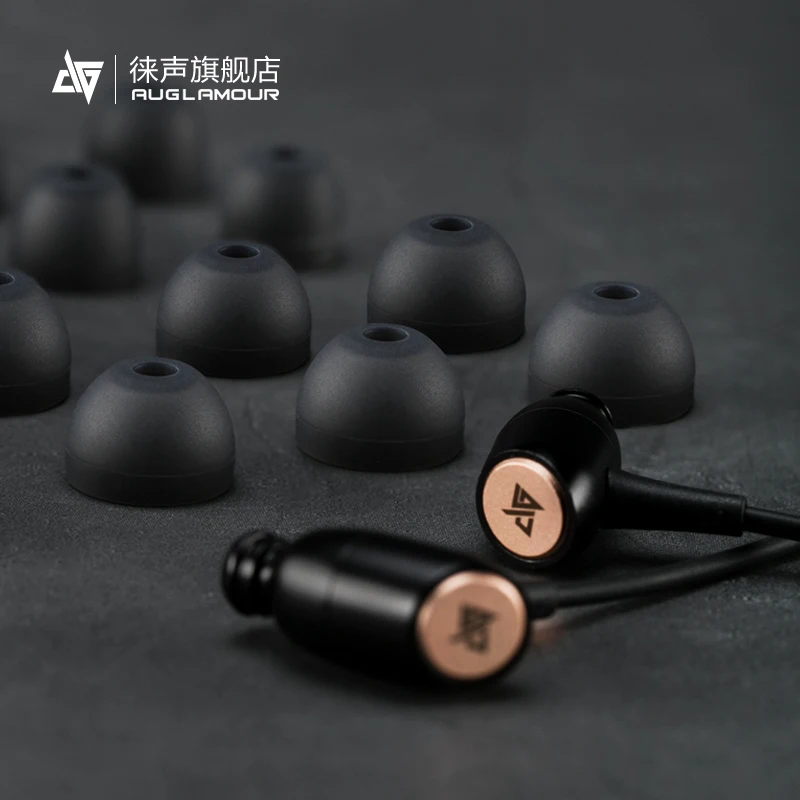 Новинка AUGLAMOUR T200 Наушники Hi-Fi динамические наушники 6 мм кольцо с резным кольцом