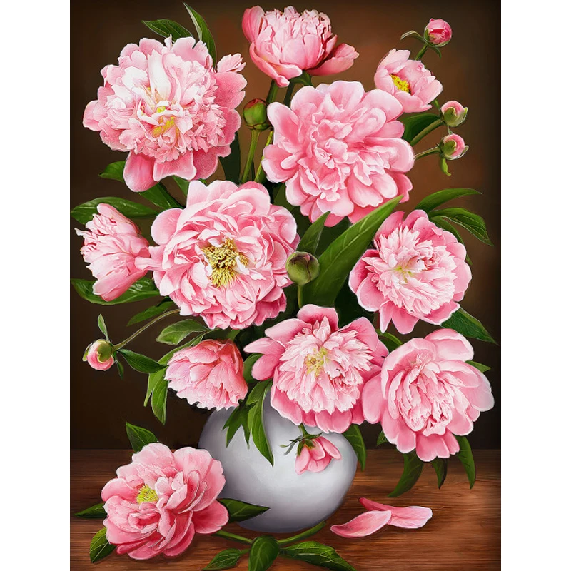 Full Square/Round Drill 5D DIY Diamond Embroidery Pearly Peonies flower Fashion Crafts Rhinestone Room Decoration
Full Square/Round Drill 5D DIY Diamond Embroidery Pearly Peonies flower Fashion Crafts Rhinestone Room Decoration