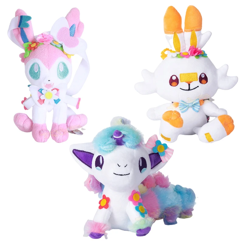 Pokemon Cartoon Stuffed Animals Sword Shield Scorbunny Sylveon Easter Wreath Plush Anime Kawaii Cute Soft Plushie Doll Kids Toys
Pokemon Cartoon Stuffed Animals Sword Shield Scorbunny Sylveon Easter Wreath Plush Anime Kawaii Cute Soft Plushie Doll Kids Toys