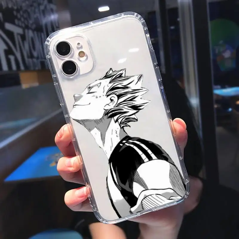 Haikyuu Hinata attacks Anime Phone Case Transparent for iPhone 11 12 mini pro XS MAX 8 7 6 6S Plus X 5S SE 2020 XR
Haikyuu Hinata attacks Anime Phone Case Transparent for iPhone 11 12 mini pro XS MAX 8 7 6 6S Plus X 5S SE 2020 XR