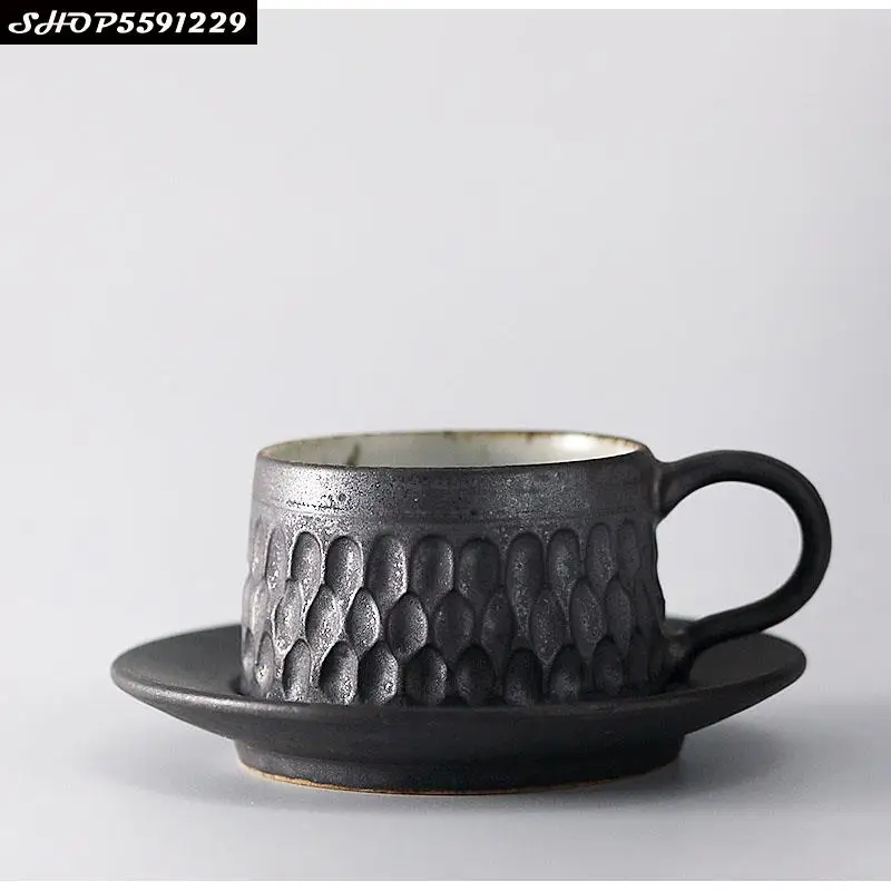 60ml Japanese Art Retro Stoneware Espresso Coffee Cup Couple Cup Mug Simple Household Latte Cup Office Breakfast Milk Mug Single
60ml Japanese Art Retro Stoneware Espresso Coffee Cup Couple Cup Mug Simple Household Latte Cup Office Breakfast Milk Mug Single