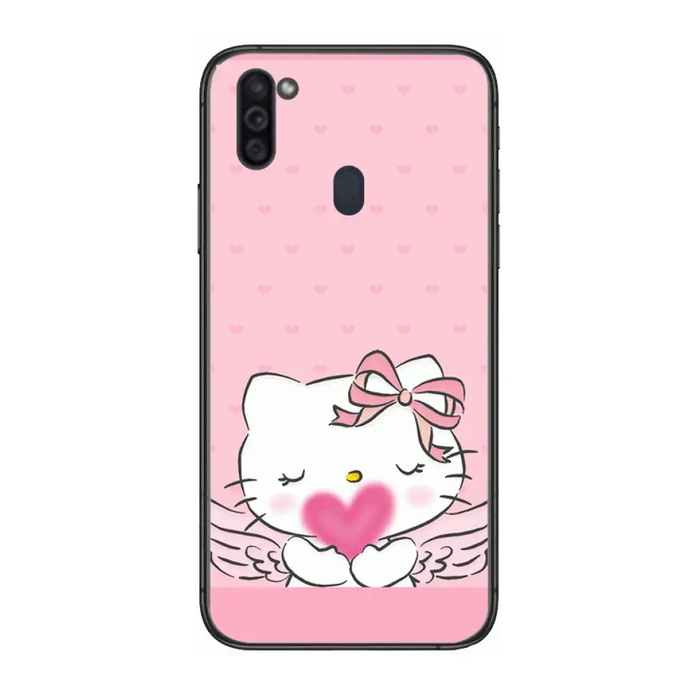 Cute cat HELLO ketty cute student style Mobile Phone Case Hull For Samsung Galaxy M 10 20 21 31 30 60S 31S Black Shell Art Cel
Cute cat HELLO ketty cute student style Mobile Phone Case Hull For Samsung Galaxy M 10 20 21 31 30 60S 31S Black Shell Art Cel