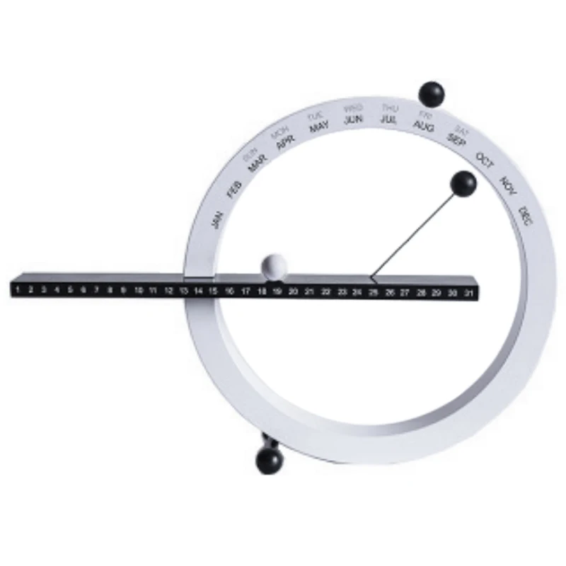 Creative netic Ball Wall Clock Perpetual Wall Calendar Novelty Home Decor European Style Living Room Bedroom Ornaments(White)
Creative netic Ball Wall Clock Perpetual Wall Calendar Novelty Home Decor European Style Living Room Bedroom Ornaments(White)