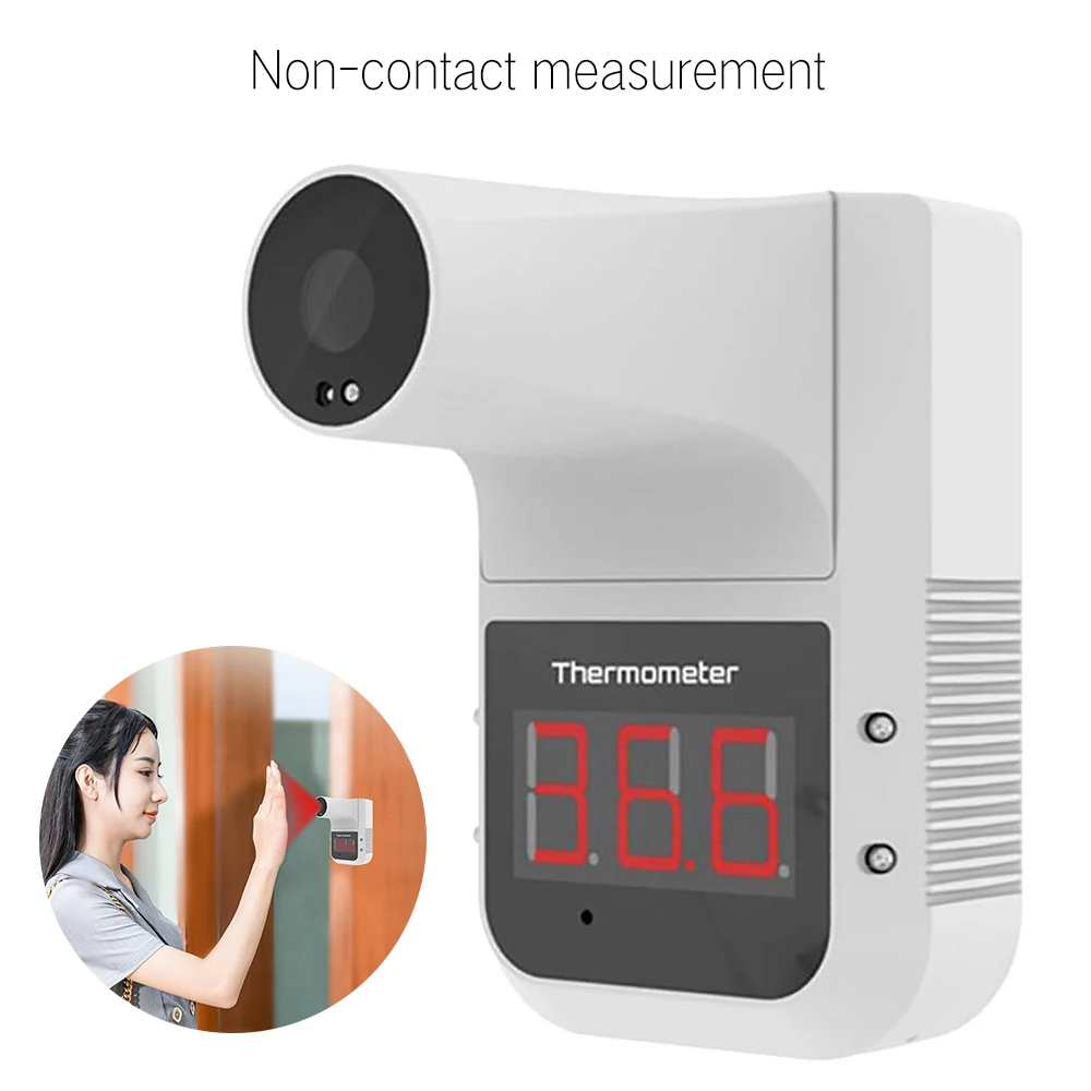 Hanging Digital Infrared Temperature Measurement Tool LCD Display Smart Intelligent Forehead Body Infrared Temperature Meter
Hanging Digital Infrared Temperature Measurement Tool LCD Display Smart Intelligent Forehead Body Infrared Temperature Meter