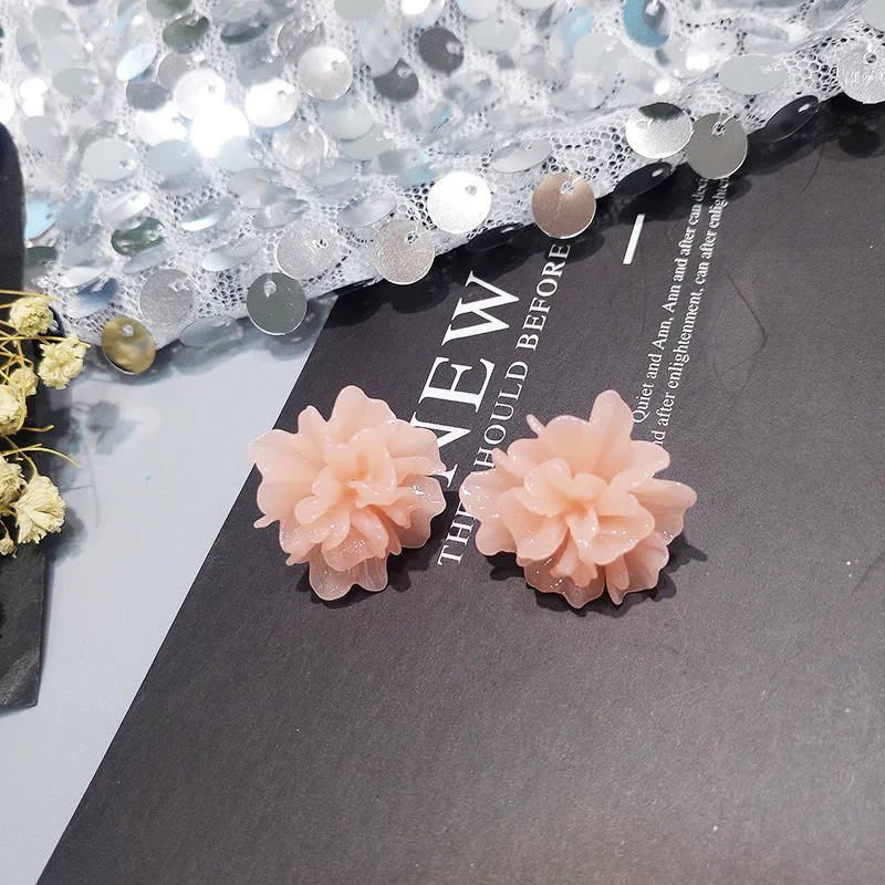 Shiny Side New Fashion Brand Jewelry Acrylic Flower Stud Earrings for Women Simple Style Gift Earrings
Shiny Side New Fashion Brand Jewelry Acrylic Flower Stud Earrings for Women Simple Style Gift Earrings