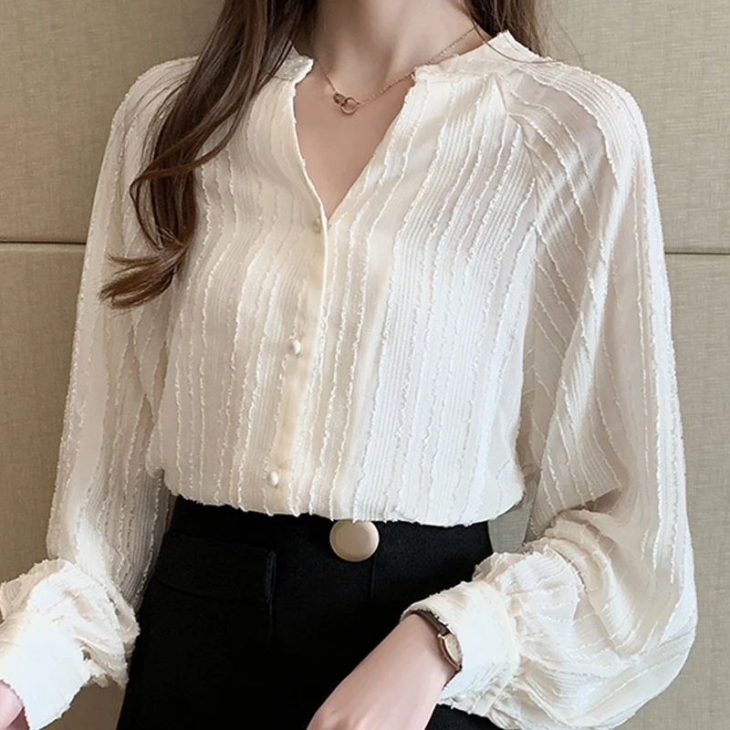 Blusa Блузка с длинными рукавами Для женщин Blusas Mujer De Moda 2021 с v-образным вырезом абрикосовый Шифоновая блузка рубашка Топы Для женщин s Топы и бл...
Blusa Блузка с длинными рукавами Для женщин Blusas Mujer De Moda 2021 с v-образным вырезом абрикосовый Шифоновая блузка рубашка Топы Для женщин s Топы и бл...