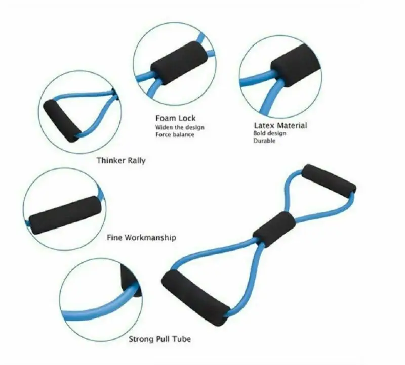 Newest Arrival 8 Shape Yoga Rally Strap Stretch Band Rope Latex Rubber Arm Resistance Fitness Exercise Pilates Yoga Gym
Newest Arrival 8 Shape Yoga Rally Strap Stretch Band Rope Latex Rubber Arm Resistance Fitness Exercise Pilates Yoga Gym
