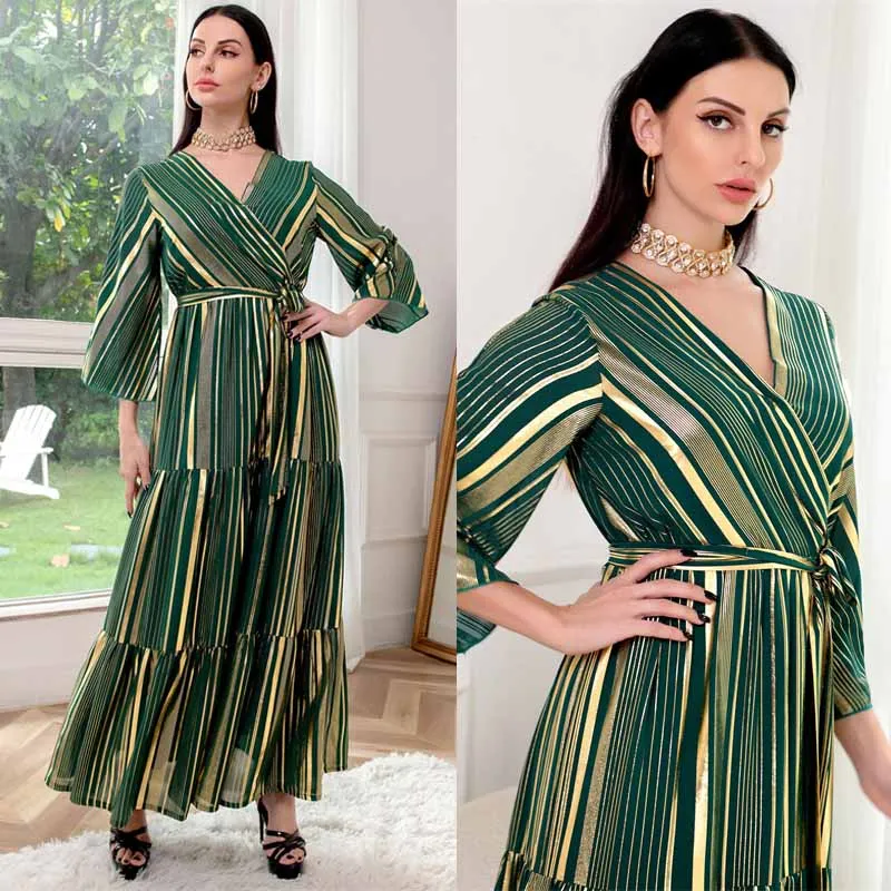 Luxury Abaya For Women Muslim Fashion Moroccan Kaftan Green Dress 2021 Kimono Dubai Turkey Plus Size Boubou Musulman De Mode
Luxury Abaya For Women Muslim Fashion Moroccan Kaftan Green Dress 2021 Kimono Dubai Turkey Plus Size Boubou Musulman De Mode