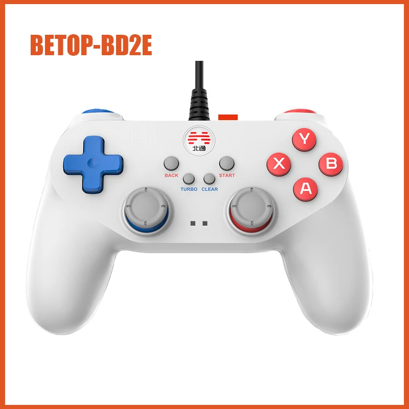 Геймпад BETOP D2E для Android/ПК/ТВ-приставки/PS4/PS3, игровой контроллер с вибромотором, проводная ручка 3,0 м, USB-соединение, джойстик
Геймпад BETOP D2E для Android/ПК/ТВ-приставки/PS4/PS3, игровой контроллер с вибромотором, проводная ручка 3,0 м, USB-соединение, джойстик