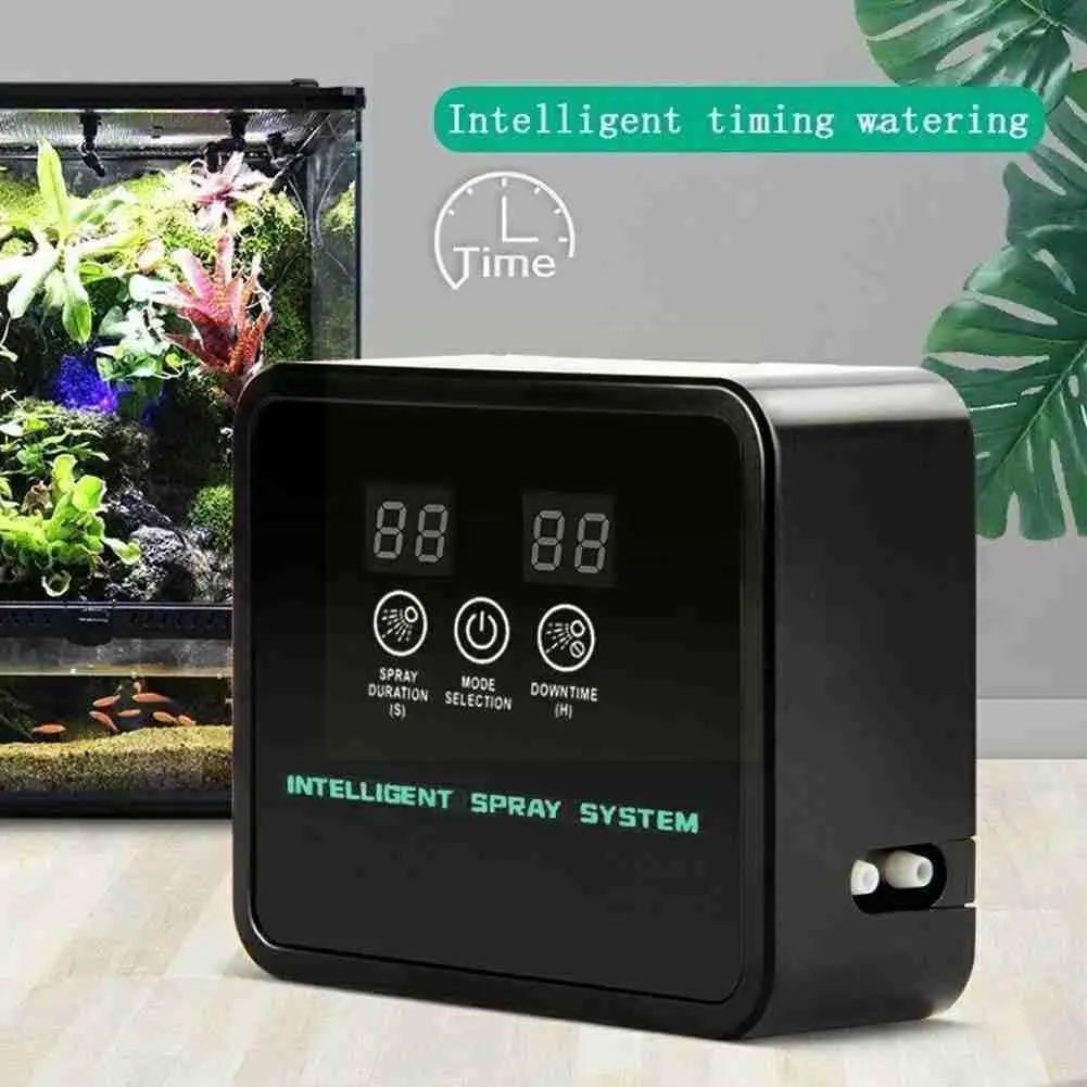 1pc Intelligent Reptile Fogger Terrariums Humidifier Mist Spray Electronic System Rainforest Kit Timer Supplies Automatic G F9l0
1pc Intelligent Reptile Fogger Terrariums Humidifier Mist Spray Electronic System Rainforest Kit Timer Supplies Automatic G F9l0
