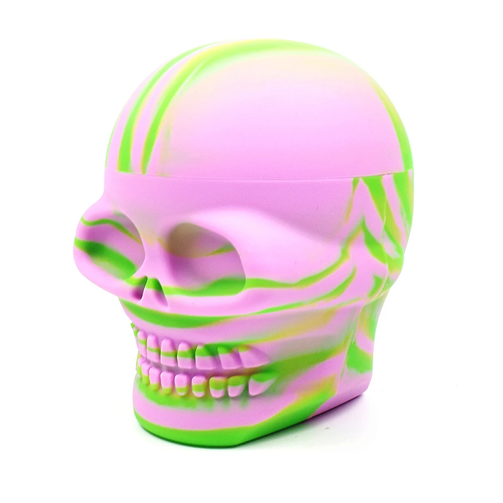 Free Shipping 1PC 500ml Large Skull Silicone Wax Oil Concentrate Containers Non-stick Jars Purple and Green
Free Shipping 1PC 500ml Large Skull Silicone Wax Oil Concentrate Containers Non-stick Jars Purple and Green