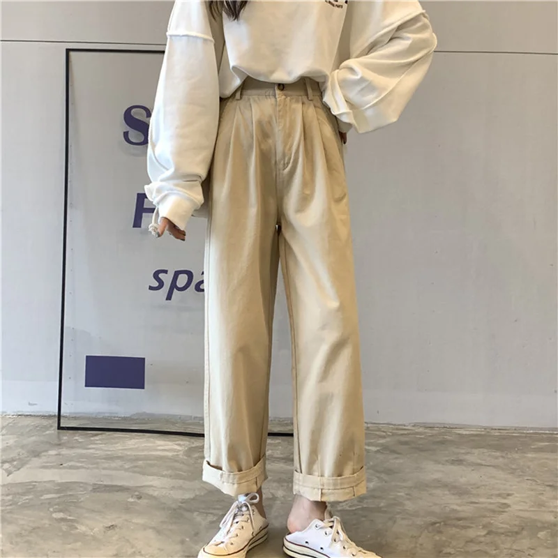 Pants Women's Autumn and Winter Work Clothes Casual Pants 2021 New High Waist Straight Tube Loose Thin Super Fire Wide Leg Pants
Pants Women's Autumn and Winter Work Clothes Casual Pants 2021 New High Waist Straight Tube Loose Thin Super Fire Wide Leg Pants