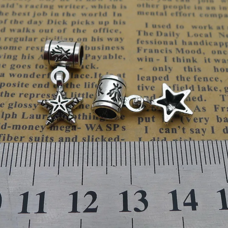 LY544 10 * 25mm 1.7G Alloy Antique Silver Star charm Ornament Accessories DIY Pendant 50pcs/Bag
LY544 10 * 25mm 1.7G Alloy Antique Silver Star charm Ornament Accessories DIY Pendant 50pcs/Bag
