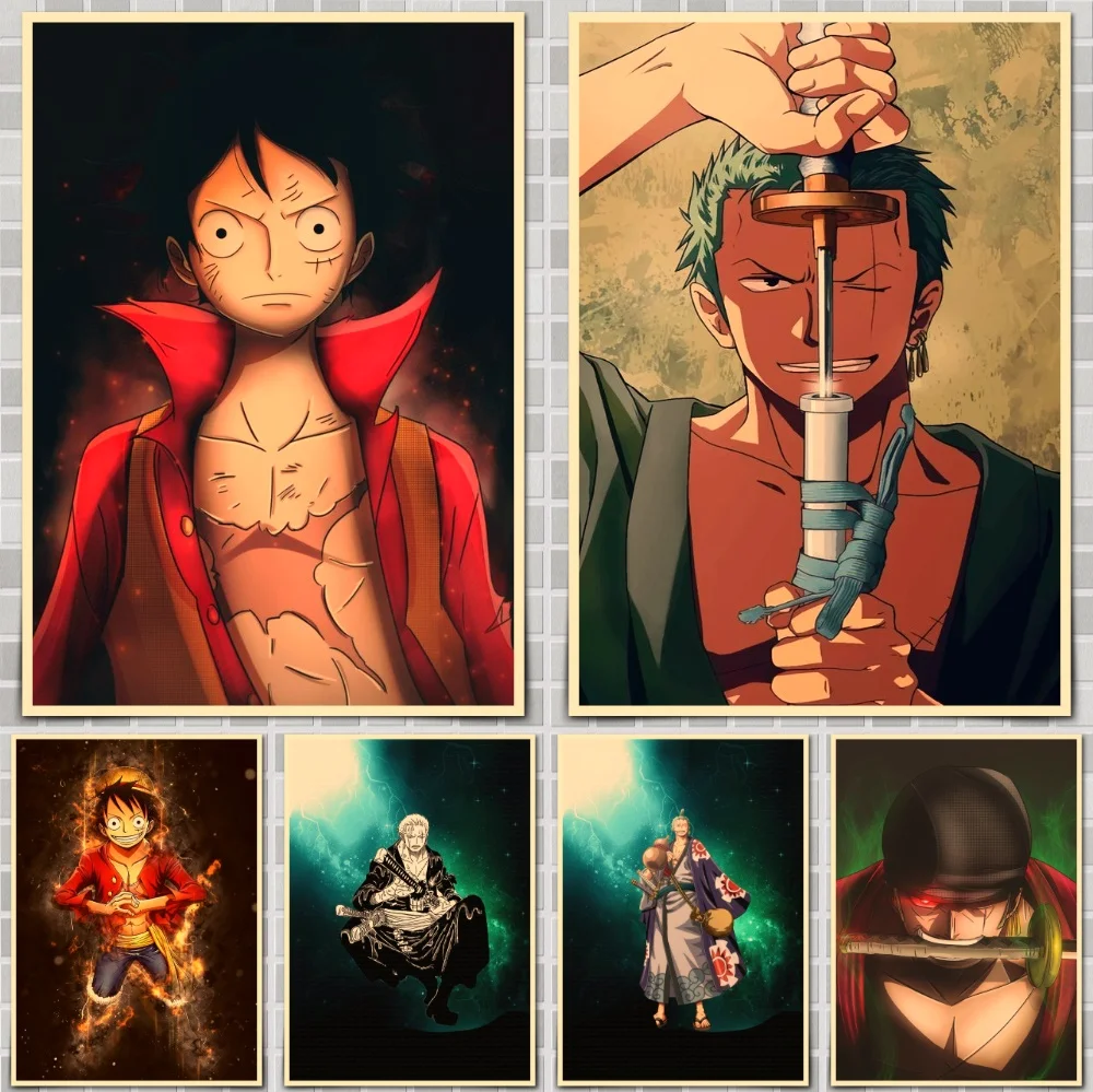 Hot Blooded Fighting Cartoon One Piece Poster Wall Stickers For Home Room Bar Decor Art
Hot Blooded Fighting Cartoon One Piece Poster Wall Stickers For Home Room Bar Decor Art