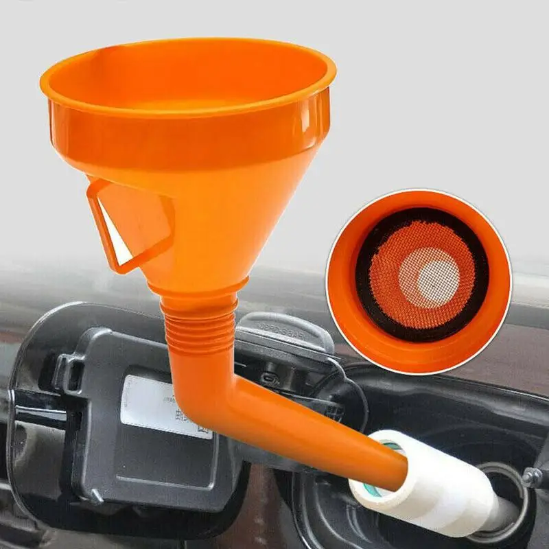 2 in 1 Plastic Funnel Can Spout For Oil Water Fuel Petrol Gasoline Car High Quality Funnel for Fuel Car Accessories
2 in 1 Plastic Funnel Can Spout For Oil Water Fuel Petrol Gasoline Car High Quality Funnel for Fuel Car Accessories