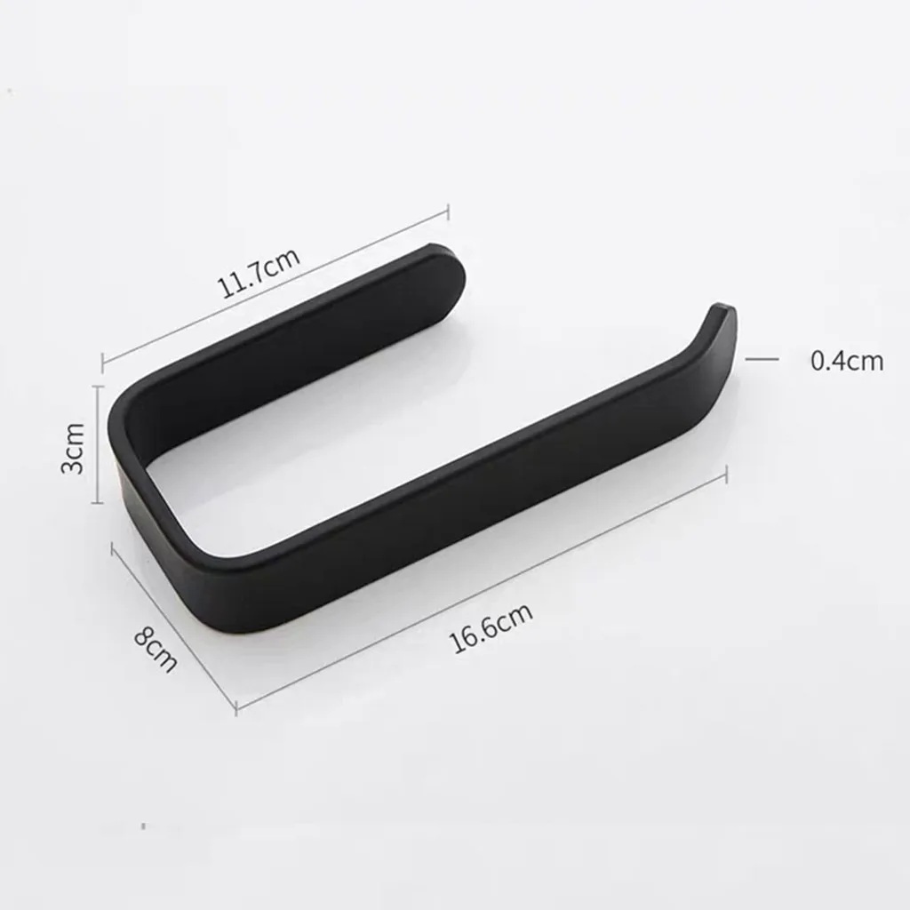 Acrylic Toilet Paper Holder Tissue Rack Wall Mounted Bathroom Kitchen Roll Holder Paper Tissue Rack Hook Modern Black Hanger
Acrylic Toilet Paper Holder Tissue Rack Wall Mounted Bathroom Kitchen Roll Holder Paper Tissue Rack Hook Modern Black Hanger