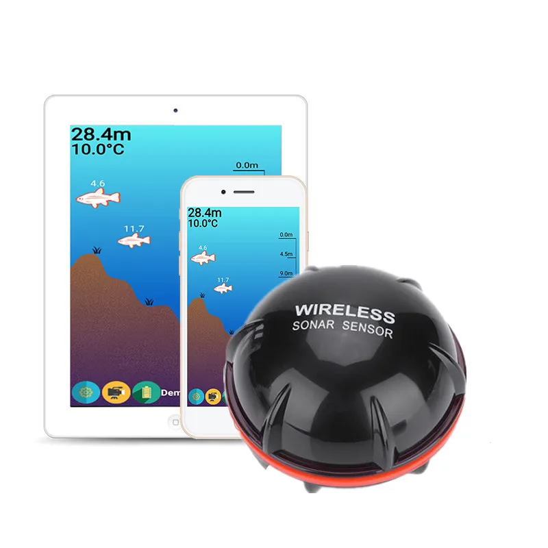 Fish Finder Portable Wireless Sonar 48M/160ft Depth Lake Fish Detect Professional Fish Finder With Attracting Fish lamp
Fish Finder Portable Wireless Sonar 48M/160ft Depth Lake Fish Detect Professional Fish Finder With Attracting Fish lamp