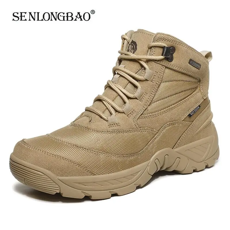 Men's Military Boot Outdoor Combat Men Ankle Boot Non-slip Tactical Desert Army Boot Men's Shoes Motocycle Boots Zapatos Hombr
Men's Military Boot Outdoor Combat Men Ankle Boot Non-slip Tactical Desert Army Boot Men's Shoes Motocycle Boots Zapatos Hombr
