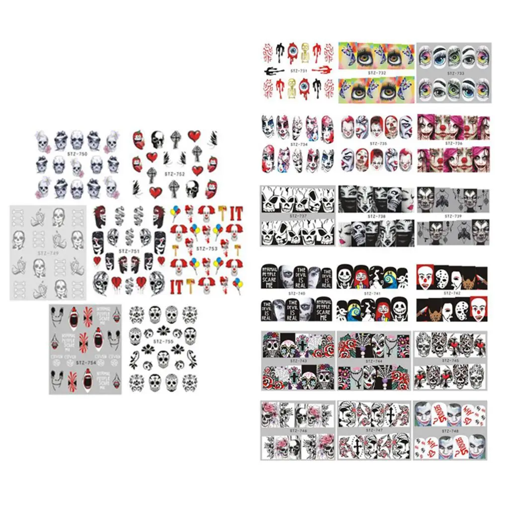 Украшения для ногтей, маникюр Хэллоуин наклейки для вечеринки праздник поставки
Украшения для ногтей, маникюр Хэллоуин наклейки для вечеринки праздник поставки