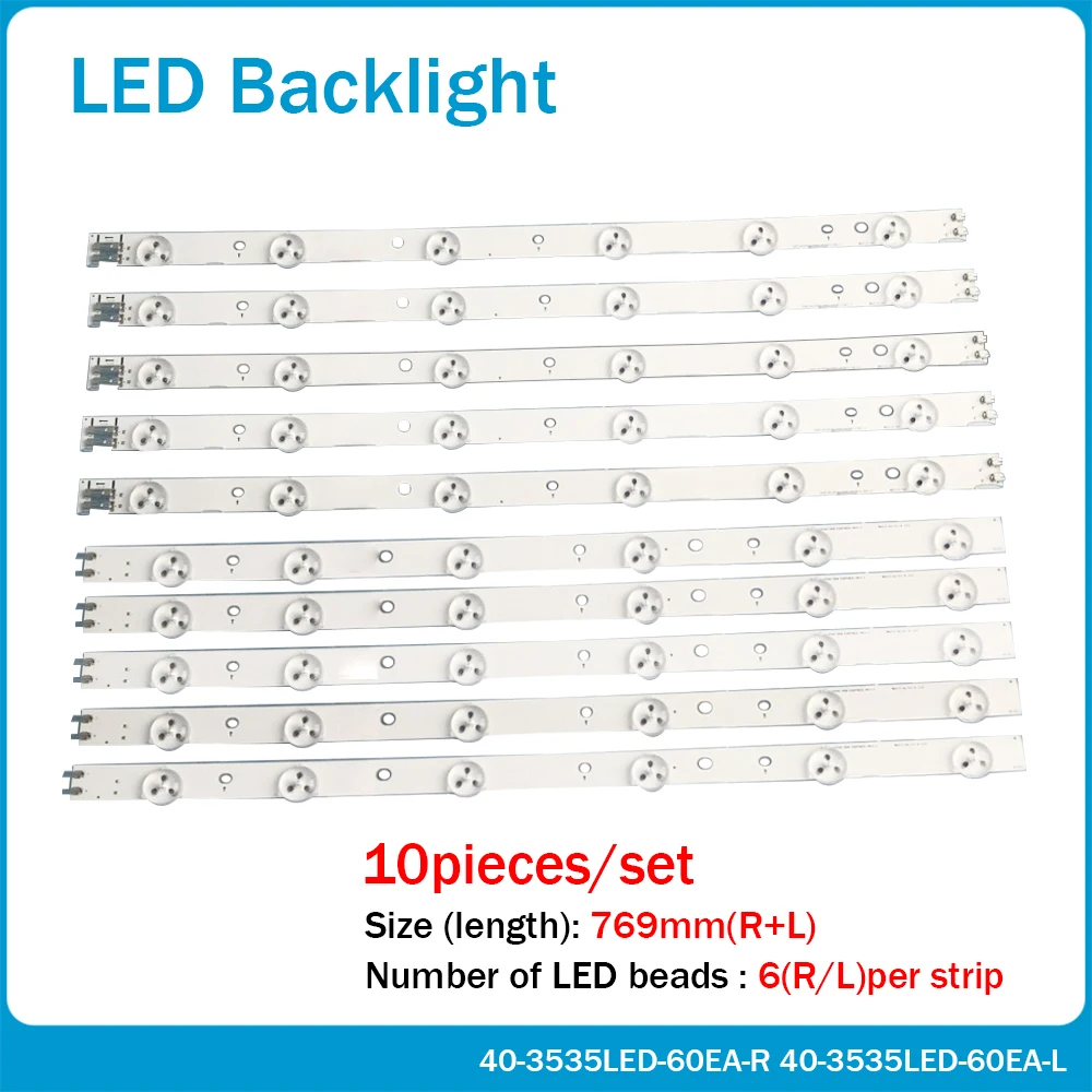 LED Backlight Strip Lamp For 40-3535LED-60EA-R L UE40EH6037K UE40EH5300 CY-DE400BGSV1V UE40EH5000 UE40eh6030 BN96-24090A
LED Backlight Strip Lamp For 40-3535LED-60EA-R L UE40EH6037K UE40EH5300 CY-DE400BGSV1V UE40EH5000 UE40eh6030 BN96-24090A