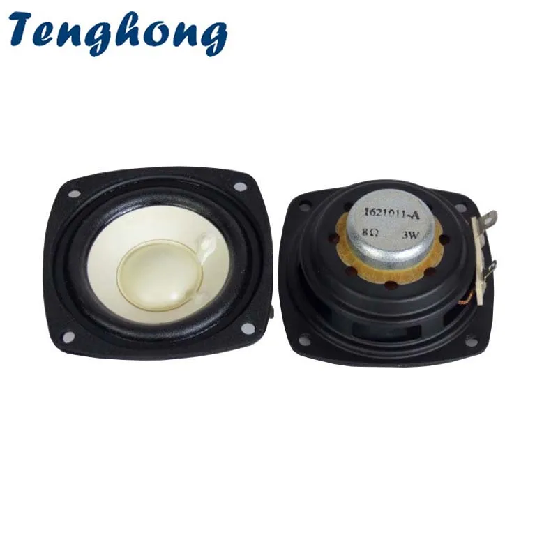 Tenghong 2pcs 2.75 Inch Full Range Speaker 8 Ohm 3W Neodymium Stereo 20 Core Portable Audio Loudspeaker For Radio Home Theater
Tenghong 2pcs 2.75 Inch Full Range Speaker 8 Ohm 3W Neodymium Stereo 20 Core Portable Audio Loudspeaker For Radio Home Theater