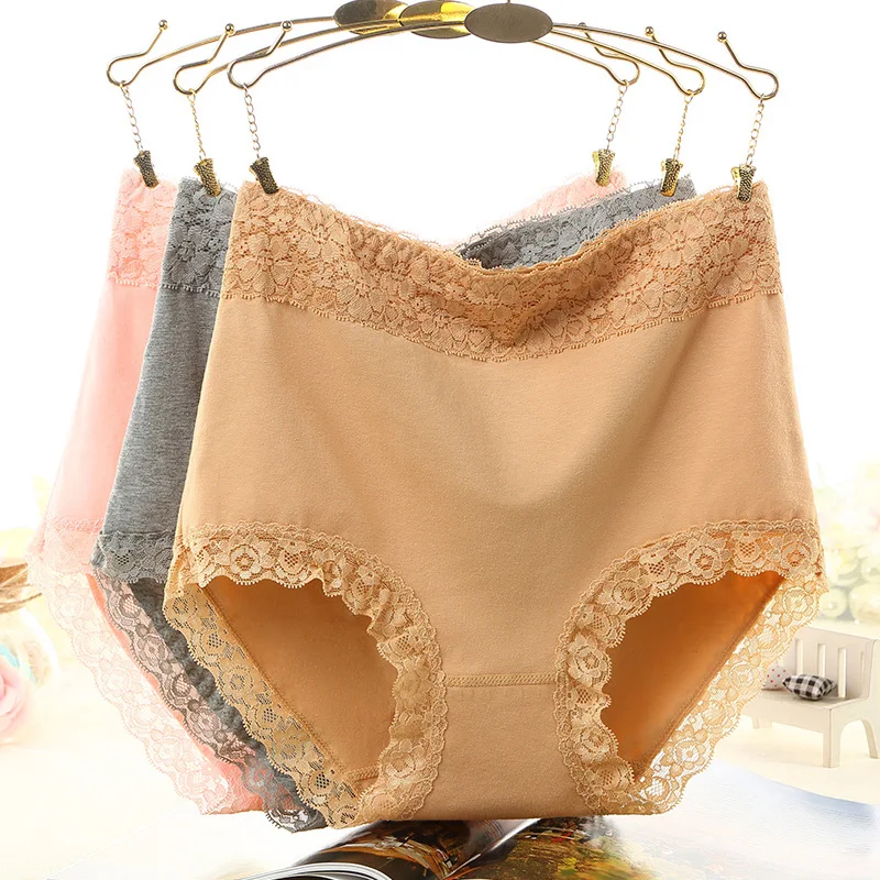 2021 New Lace Elegant Summer Women's Panties Solid Color High-waist Belly-up Ladies Underwear Buttocks Briefs Large Size Fashion
2021 New Lace Elegant Summer Women's Panties Solid Color High-waist Belly-up Ladies Underwear Buttocks Briefs Large Size Fashion