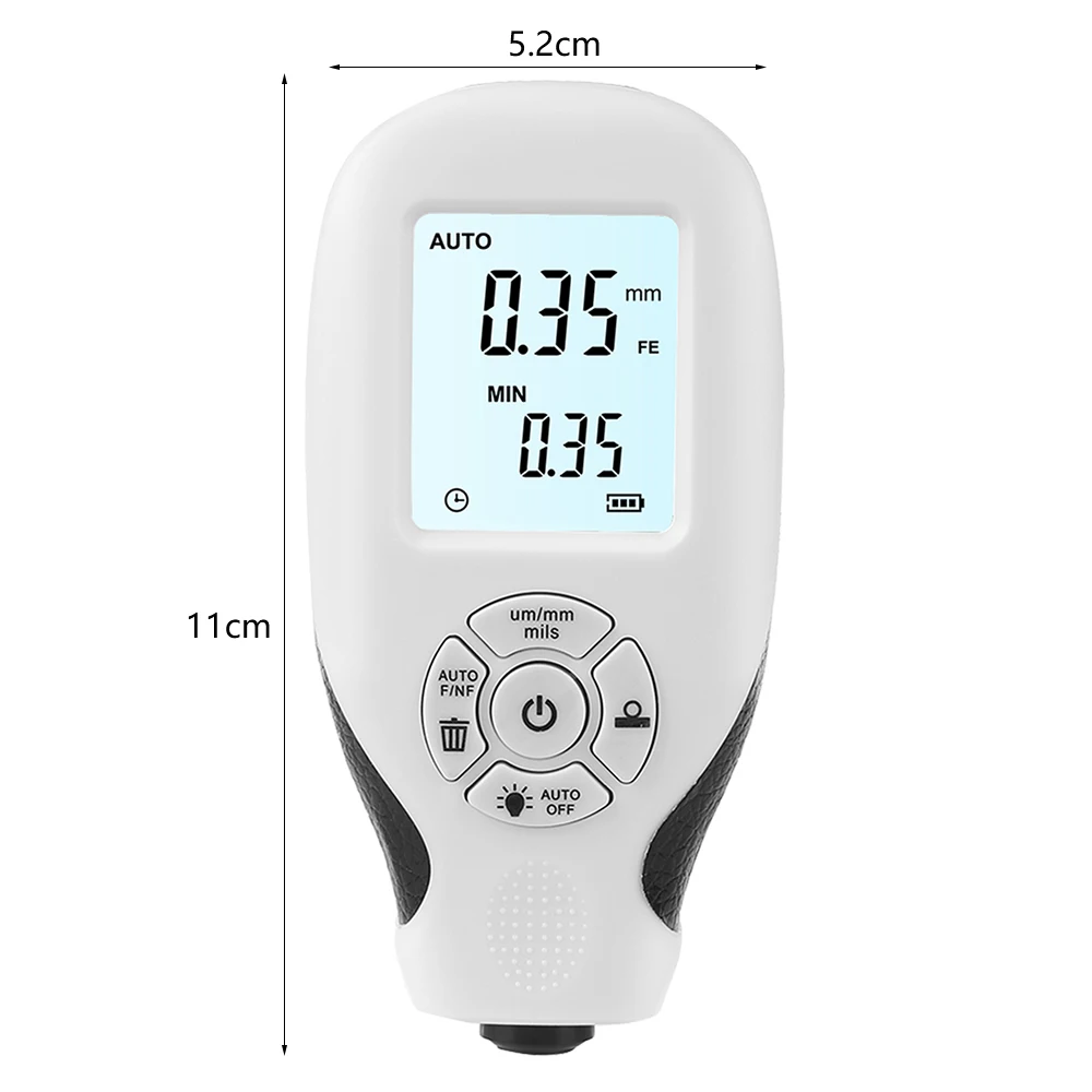 HW-300 Coating Thickness Gauge 0-2000UM Car Paint Film Thickness Tester Measuring Manual Paint Tool Coating Thickness Meter 
HW-300 Coating Thickness Gauge 0-2000UM Car Paint Film Thickness Tester Measuring Manual Paint Tool Coating Thickness Meter