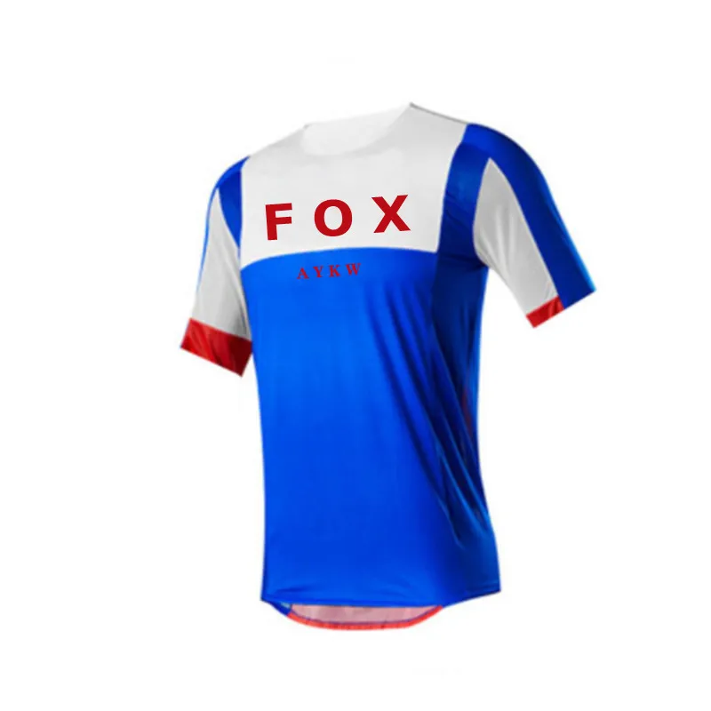 Summer Short Sleeve Motorcycle Mountain Bike Team Downhill Jersey MTB Bicycle Locomotive Shirt Cross Country Mountain Fox Jersey
Summer Short Sleeve Motorcycle Mountain Bike Team Downhill Jersey MTB Bicycle Locomotive Shirt Cross Country Mountain Fox Jersey