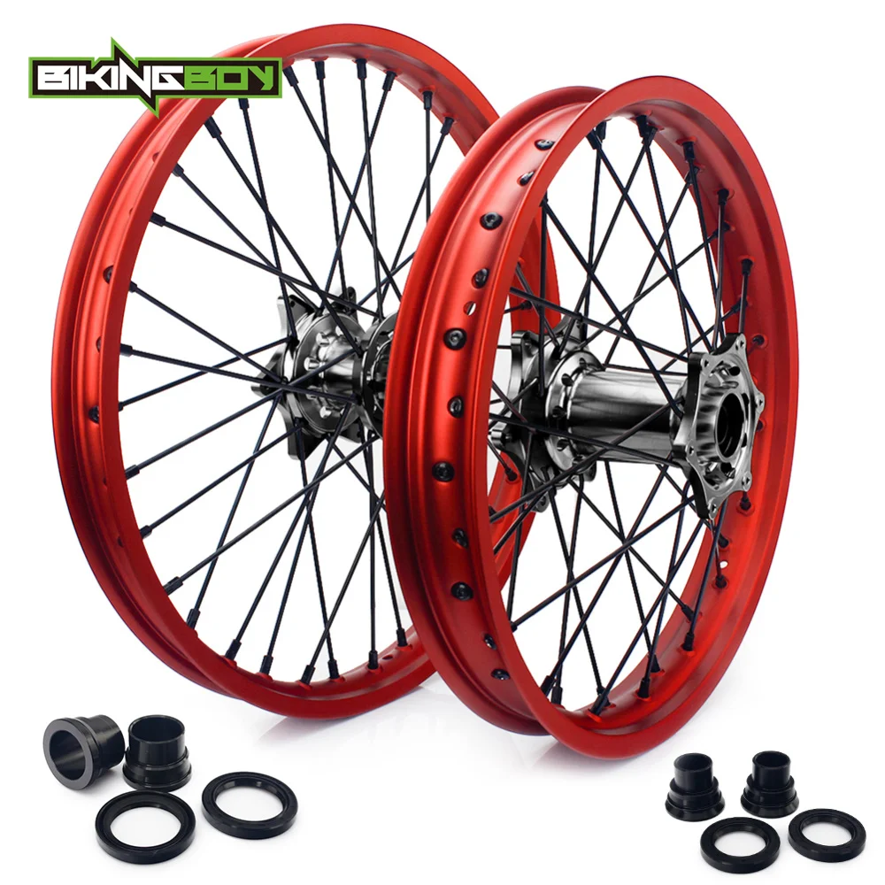 Передние Задние колеса BIKINGBOY 21/19/18 ступицы обода для KTM XC W 200 07 09 500 2016 250 300 06 16 18 525