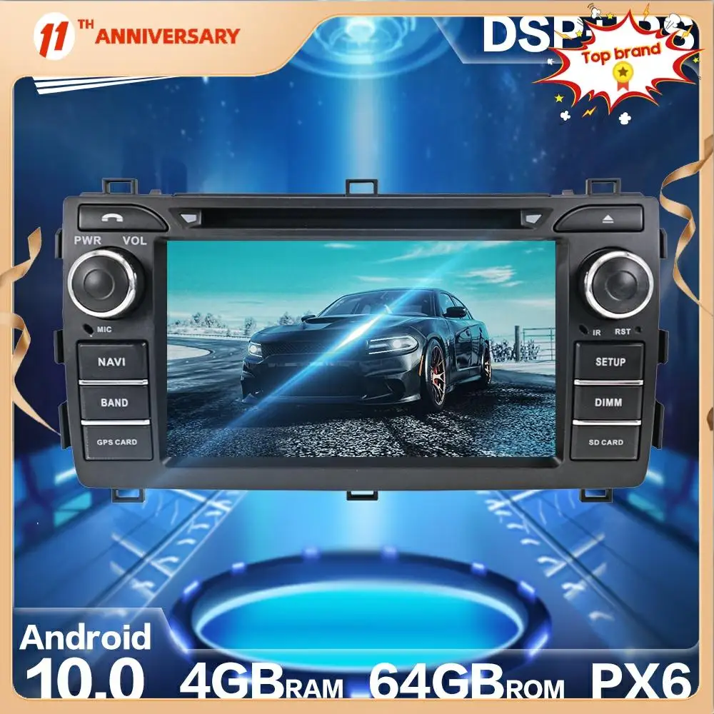 Aotsr PX6 Android 10 Car Radio GPS Navigation For Toyota Auris 2013 - 2015 Car HD Stereo Video Multimedia DVD Player DSP Carplay
Aotsr PX6 Android 10 Car Radio GPS Navigation For Toyota Auris 2013 - 2015 Car HD Stereo Video Multimedia DVD Player DSP Carplay