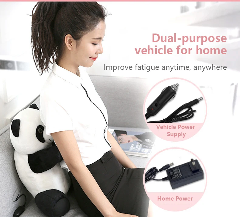 Infrared Heating Neck Shoulder Back Body Electric Massage Pillow Shiatsu Device Cervical Health Massageador Relaxation Bear
Infrared Heating Neck Shoulder Back Body Electric Massage Pillow Shiatsu Device Cervical Health Massageador Relaxation Bear