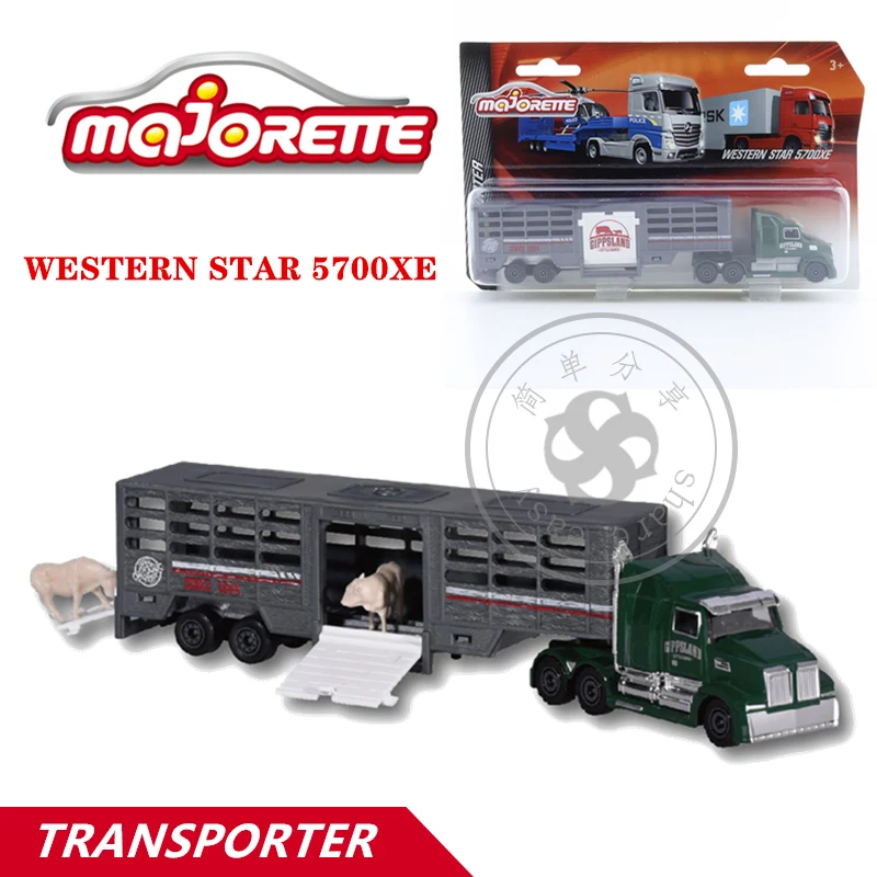 Majorette 1/64 Transporters Series WESTERN STAR 5700XE Car Hot Pop Kids Toys Motor Vehicle Diecast Metal Model
Majorette 1/64 Transporters Series WESTERN STAR 5700XE Car Hot Pop Kids Toys Motor Vehicle Diecast Metal Model