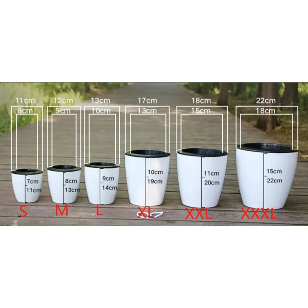 Resin Green Pots Hydroponic Plastic Flower Pots Lazy Flower Pot Imitation Porcelain Series Plastic Self Watering Pot
Resin Green Pots Hydroponic Plastic Flower Pots Lazy Flower Pot Imitation Porcelain Series Plastic Self Watering Pot