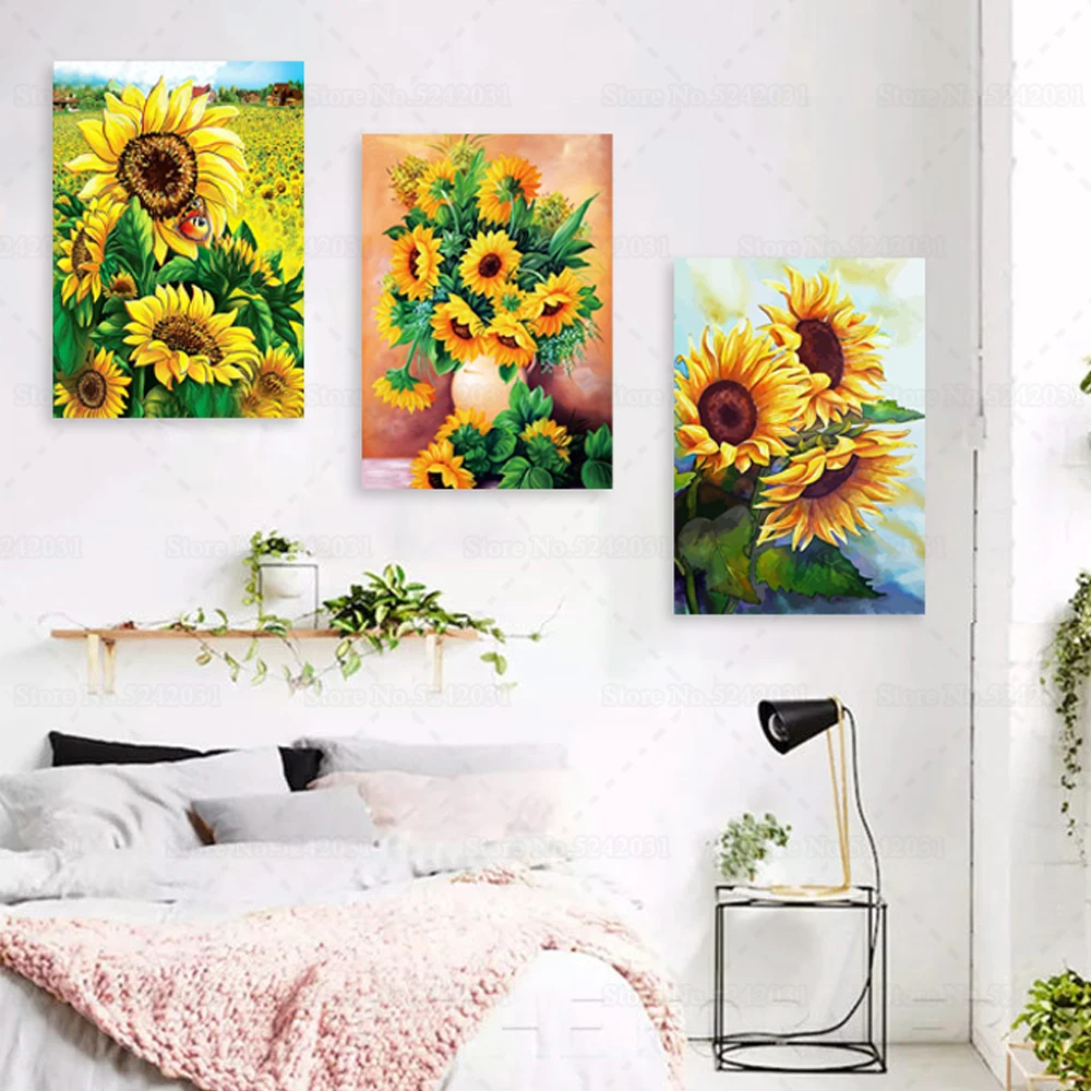 Bright Colors Sunflower Diamond Painting Sunflowers Full Drill Embroidery Cross Stitch Home Decoration
Bright Colors Sunflower Diamond Painting Sunflowers Full Drill Embroidery Cross Stitch Home Decoration