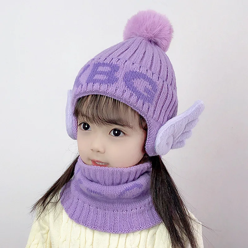 Baby Hat Boys Girls Winter Children Thicken Windproof Ear Protection Kids Warm Hats Cartoon Pullover Knitted Hat Scarf 2piece
Baby Hat Boys Girls Winter Children Thicken Windproof Ear Protection Kids Warm Hats Cartoon Pullover Knitted Hat Scarf 2piece