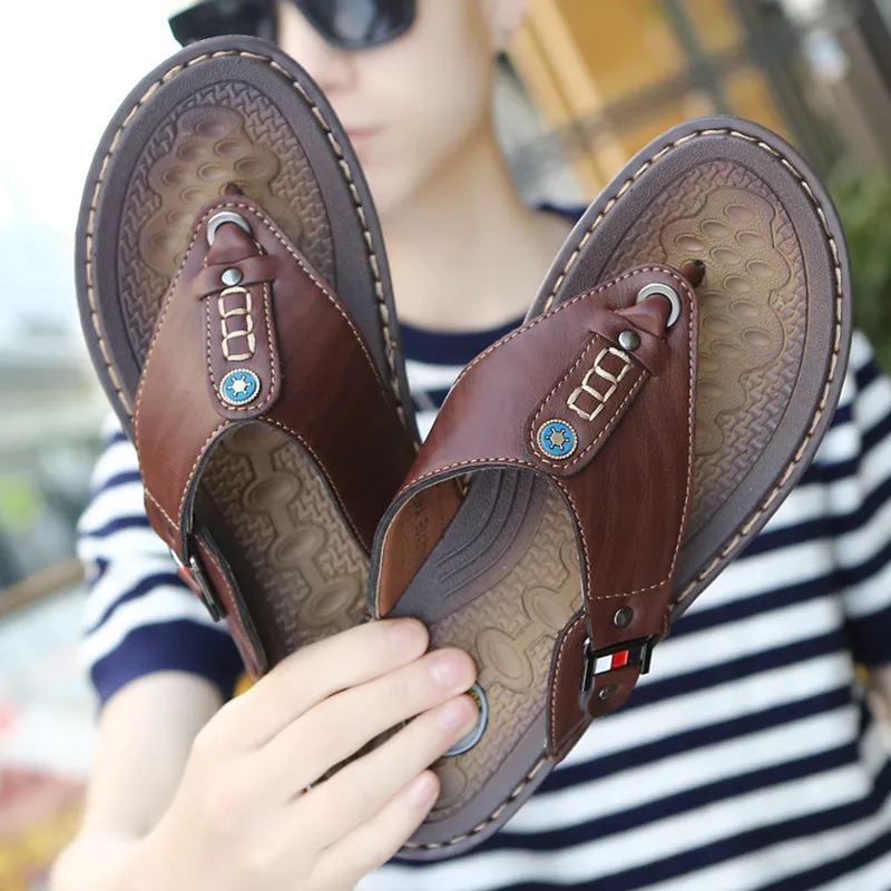 New 2021 Men's Summer Shoes Sandy Beach Casual Designer Sandals Simplicity Fashion Soft Slippers Men Non-slip Indoor Trend
New 2021 Men's Summer Shoes Sandy Beach Casual Designer Sandals Simplicity Fashion Soft Slippers Men Non-slip Indoor Trend