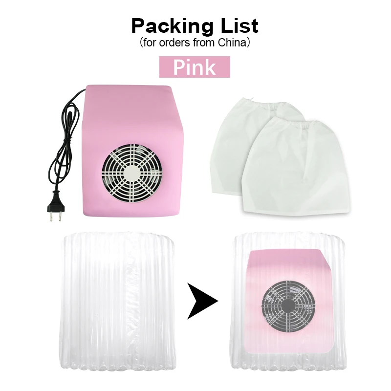 Vacuum Cleaner for Manicure Nail Dust Collector Filter Nail Dust Collector Manicure Tool with 2 Dst Collecting Bag Nail Salon
Vacuum Cleaner for Manicure Nail Dust Collector Filter Nail Dust Collector Manicure Tool with 2 Dst Collecting Bag Nail Salon
