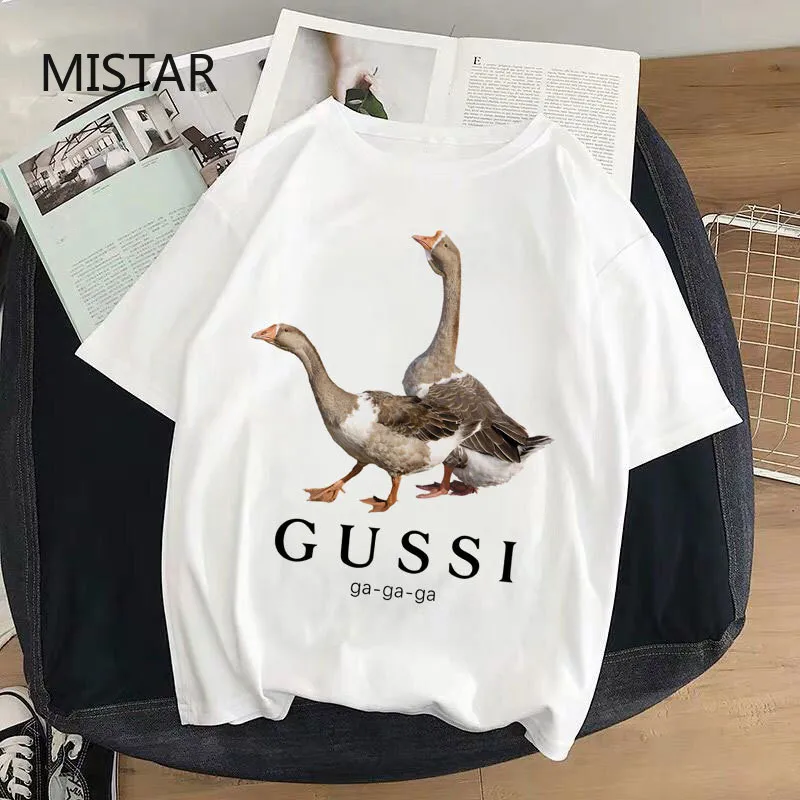Two Gooses T shirt Printing 2020 Women Clothes Gothic Vogue Casual white T-shirt Harajuku Kawaii 90s Graphic Tees Female Tshirt
Two Gooses T shirt Printing 2020 Women Clothes Gothic Vogue Casual white T-shirt Harajuku Kawaii 90s Graphic Tees Female Tshirt