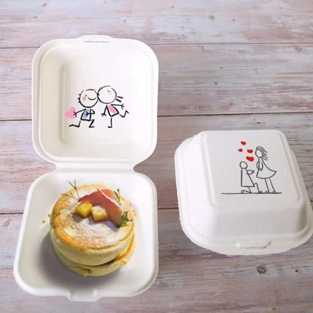 50 Pcs Disposable Pulp Packing Boxes High Grade Take Out Boxes Fruit Boxes Carry Out Containers - 15x15x8cm (White)
50 Pcs Disposable Pulp Packing Boxes High Grade Take Out Boxes Fruit Boxes Carry Out Containers - 15x15x8cm (White)
