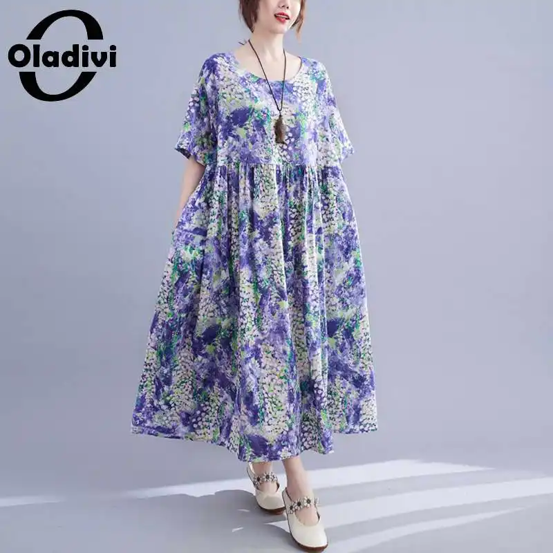 Женское богемное Макси-платье Oladivi, Летнее Длинное Платье оверсайз для отдыха, большие размеры 4XL, 5XL, 6XL, 8XL, богемные платья Пляжные
Женское богемное Макси-платье Oladivi, Летнее Длинное Платье оверсайз для отдыха, большие размеры 4XL, 5XL, 6XL, 8XL, богемные платья Пляжные
