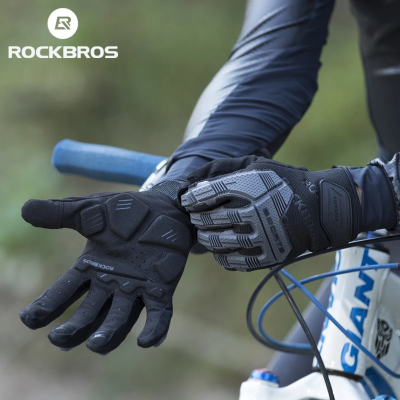 ROCKBROS Cycling gloves SBR 6mm Thickened Pad Shockproof Breathable GEL Bike Gloves Men Women Full Finger Sport MTB Gloves
ROCKBROS Cycling gloves SBR 6mm Thickened Pad Shockproof Breathable GEL Bike Gloves Men Women Full Finger Sport MTB Gloves