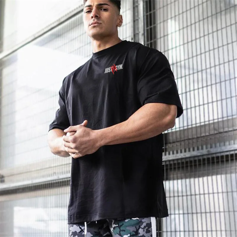 Oversized T shirt Summer Mens Gym Bodybuilding Fitness Loose Casual Lifestyle Wear T-shirt Male Streetwear Hip-Hop Tshirt
Oversized T shirt Summer Mens Gym Bodybuilding Fitness Loose Casual Lifestyle Wear T-shirt Male Streetwear Hip-Hop Tshirt