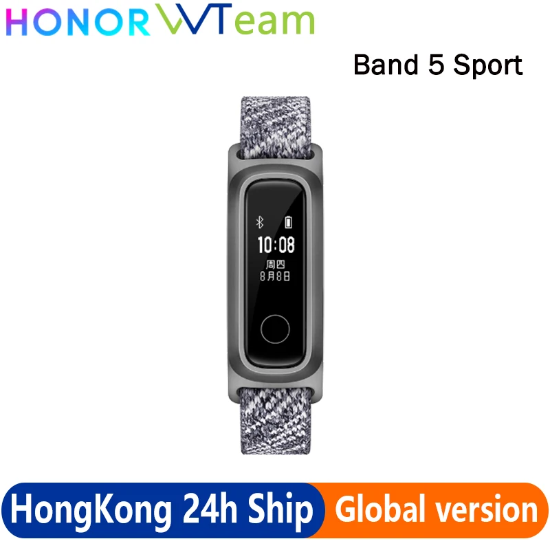 Смарт браслет Huawei honor Band 5 sport edition с двойным ремешком на запястье и обувью водонепроницаемый смарт спортивный