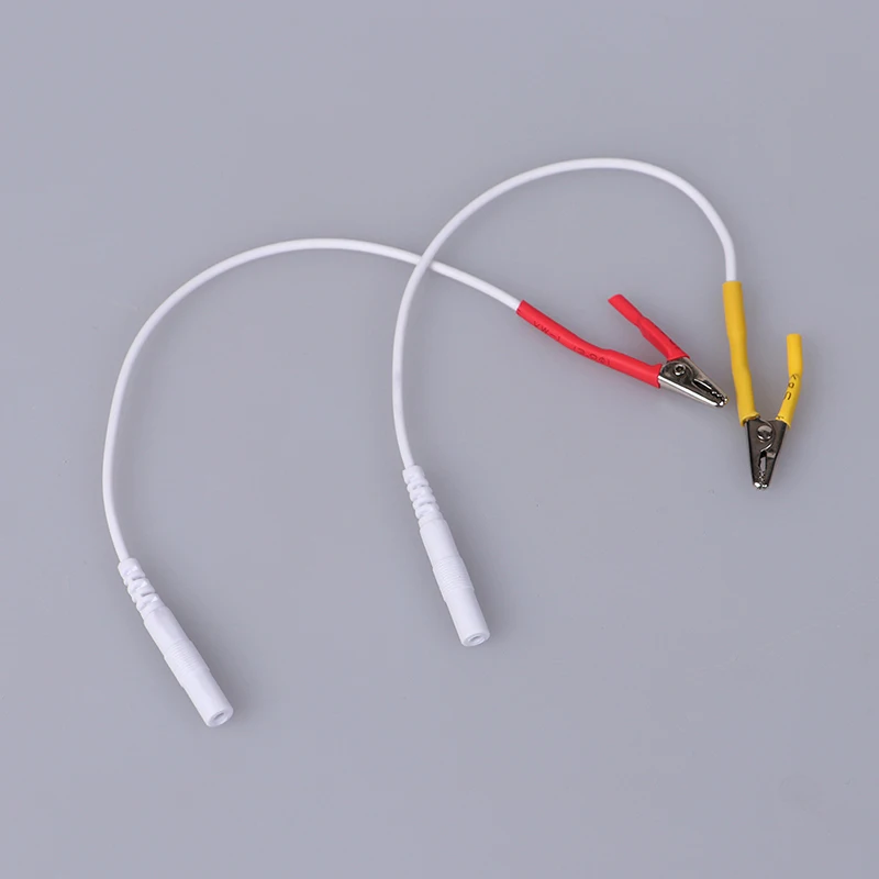 1pcs 19.5cm Tens/Ems tieline Alligator Clip Cable Wire Electrode For SDZ-II Electronic Acupuncture 2mm Pin Type Cable
1pcs 19.5cm Tens/Ems tieline Alligator Clip Cable Wire Electrode For SDZ-II Electronic Acupuncture 2mm Pin Type Cable
