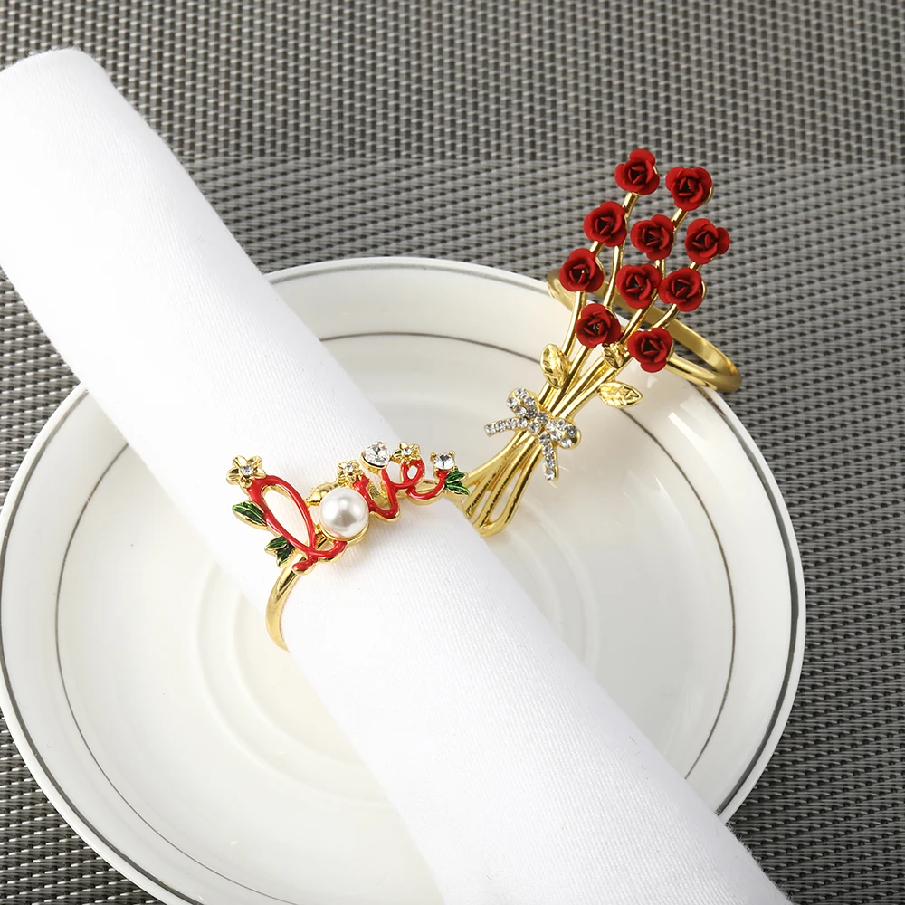 4 Styles Valentines Day Napkin Rings Napkin Holder Rings For Wedding Holiday Table Decoration Elk Napkin Buckle
4 Styles Valentines Day Napkin Rings Napkin Holder Rings For Wedding Holiday Table Decoration Elk Napkin Buckle