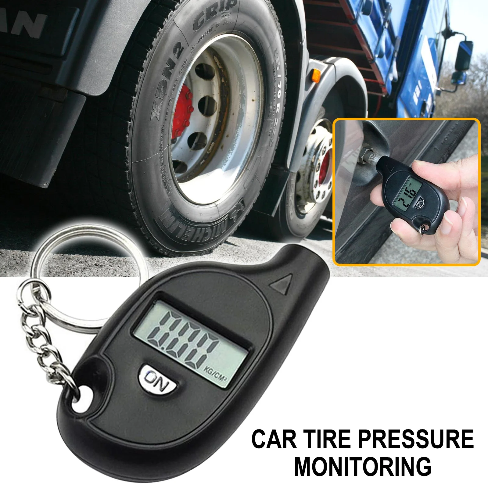 Car Tire Tyre Wheel Air Pressure Gauge Tester Digital Portable Keychain Mini Lcd Display Auto Tool Tire Pressure Monitor
Car Tire Tyre Wheel Air Pressure Gauge Tester Digital Portable Keychain Mini Lcd Display Auto Tool Tire Pressure Monitor