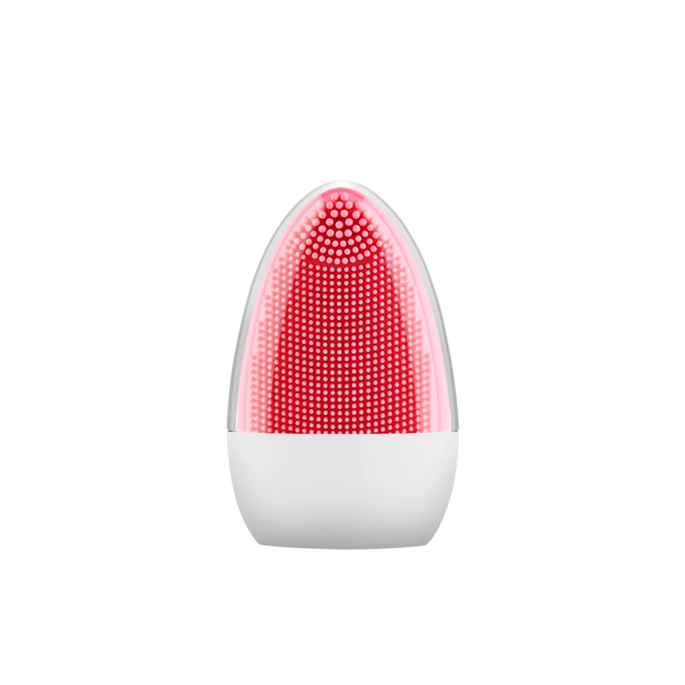 

NEWDERMO Mini Electric Face Washing Brush Portable 2 Mode Facial Cleansing Brush Soft Silicone Massage Pore Deep Cleansing