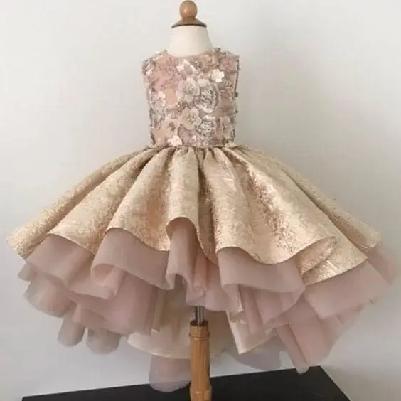 Luxury Pink Lace Applique Flower Girls Dresses Ball Gowns Luxury Girls Pageant Celebrity Gowns Birthday Party Gowns Custom
Luxury Pink Lace Applique Flower Girls Dresses Ball Gowns Luxury Girls Pageant Celebrity Gowns Birthday Party Gowns Custom