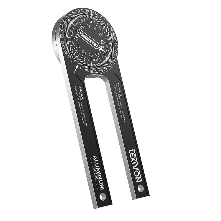 Angle Gauge for Construction Dropshipping Woodworking Miter Saw Dividing Angle Measuring Device Multifunctional Transportador
Angle Gauge for Construction Dropshipping Woodworking Miter Saw Dividing Angle Measuring Device Multifunctional Transportador