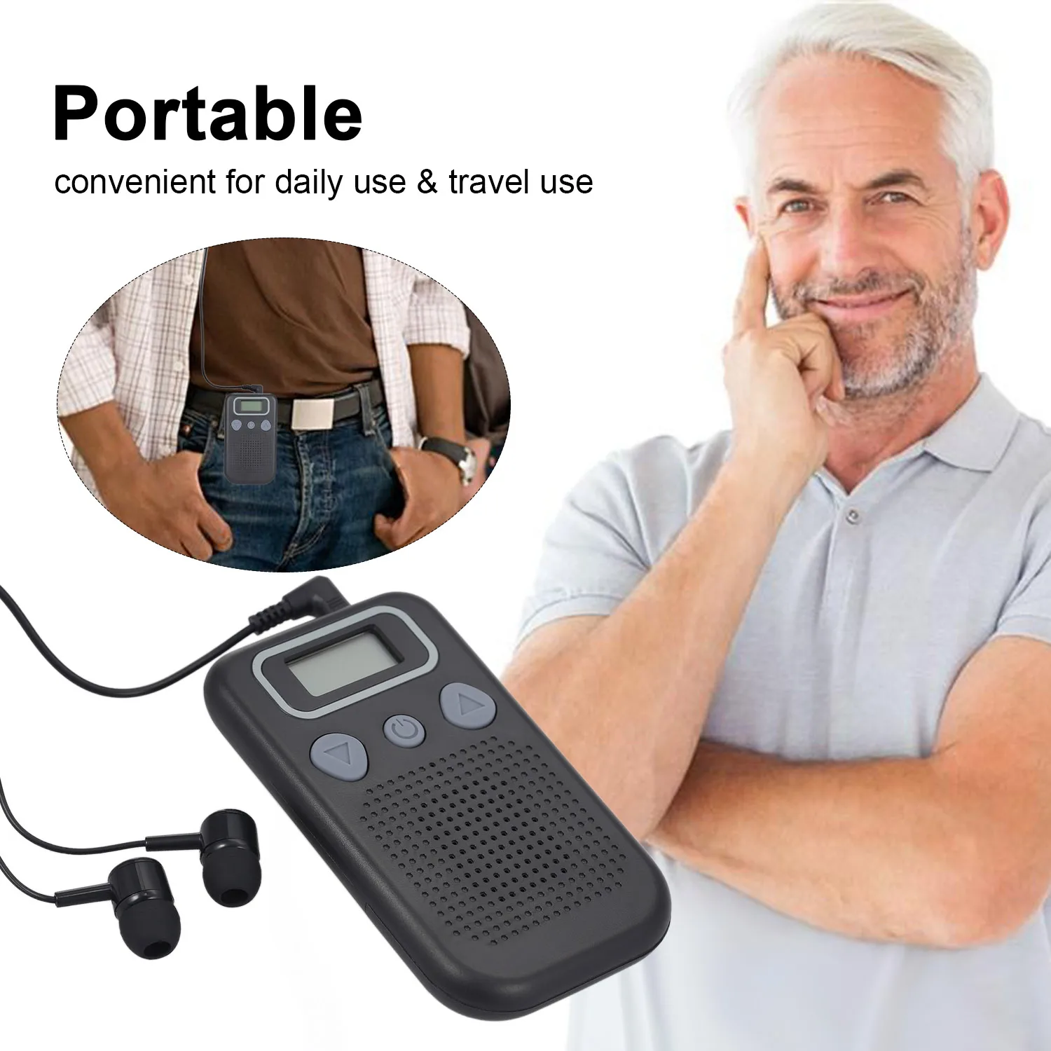 

Слуховые аппараты, усилитель звука, питание от аккумулятора, устройство для усиления слуха с гарнитурой для взрослых и пожилых людей